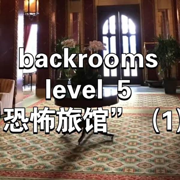 backrooms level 5 生存难度2 不安全稳定少量实体后房后室_哔哩哔哩_bilibili