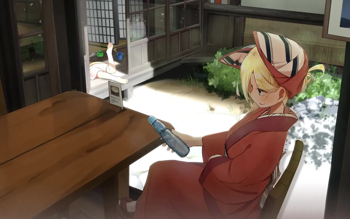 【同人音声】【小木曾和纱汉化组】道草屋-芹8 奶奶的廊边 cv:雁庵