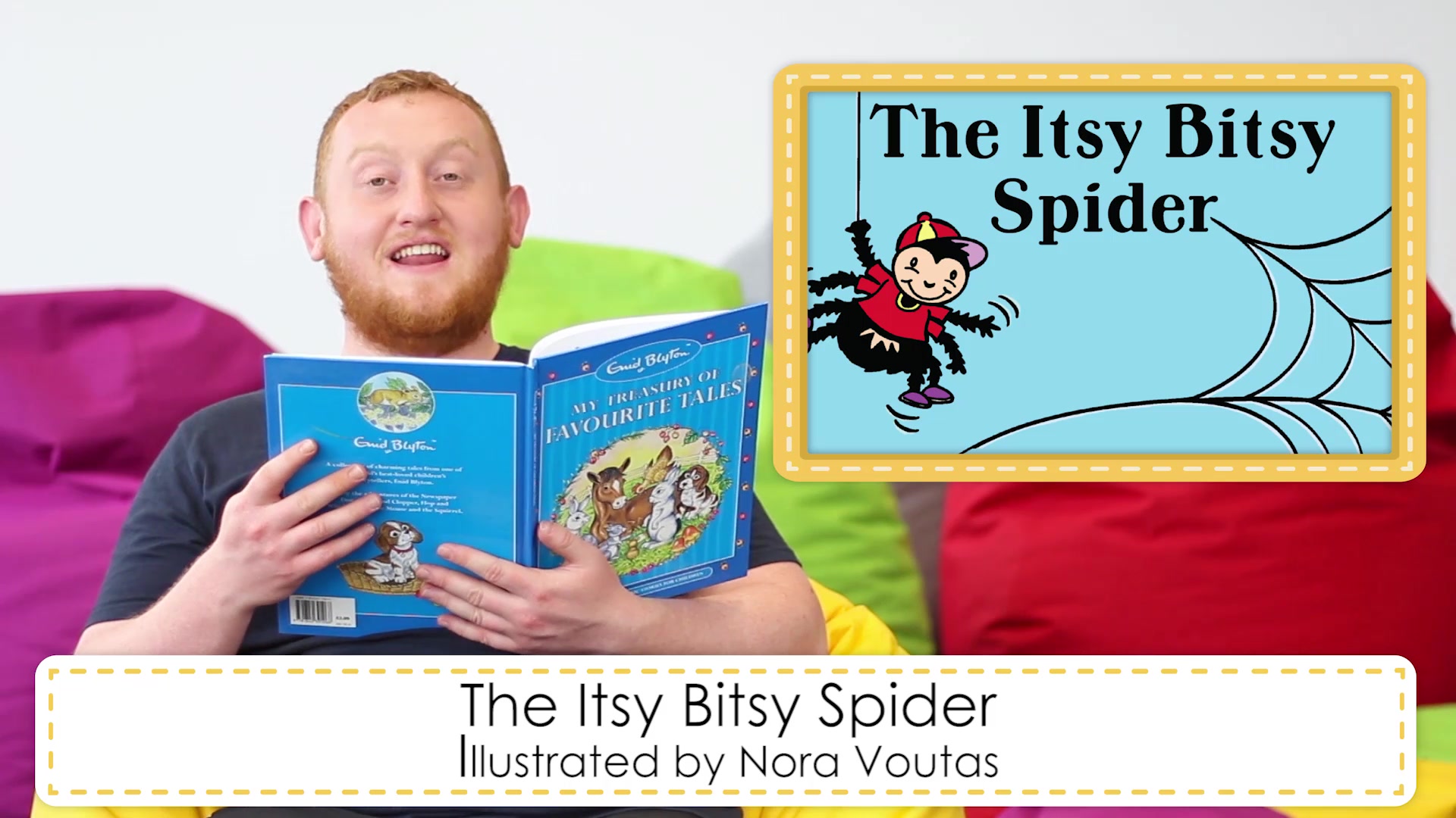 【睡前故事】The Itsy Bitsy Spider 小蜘蛛哔哩哔哩bilibili