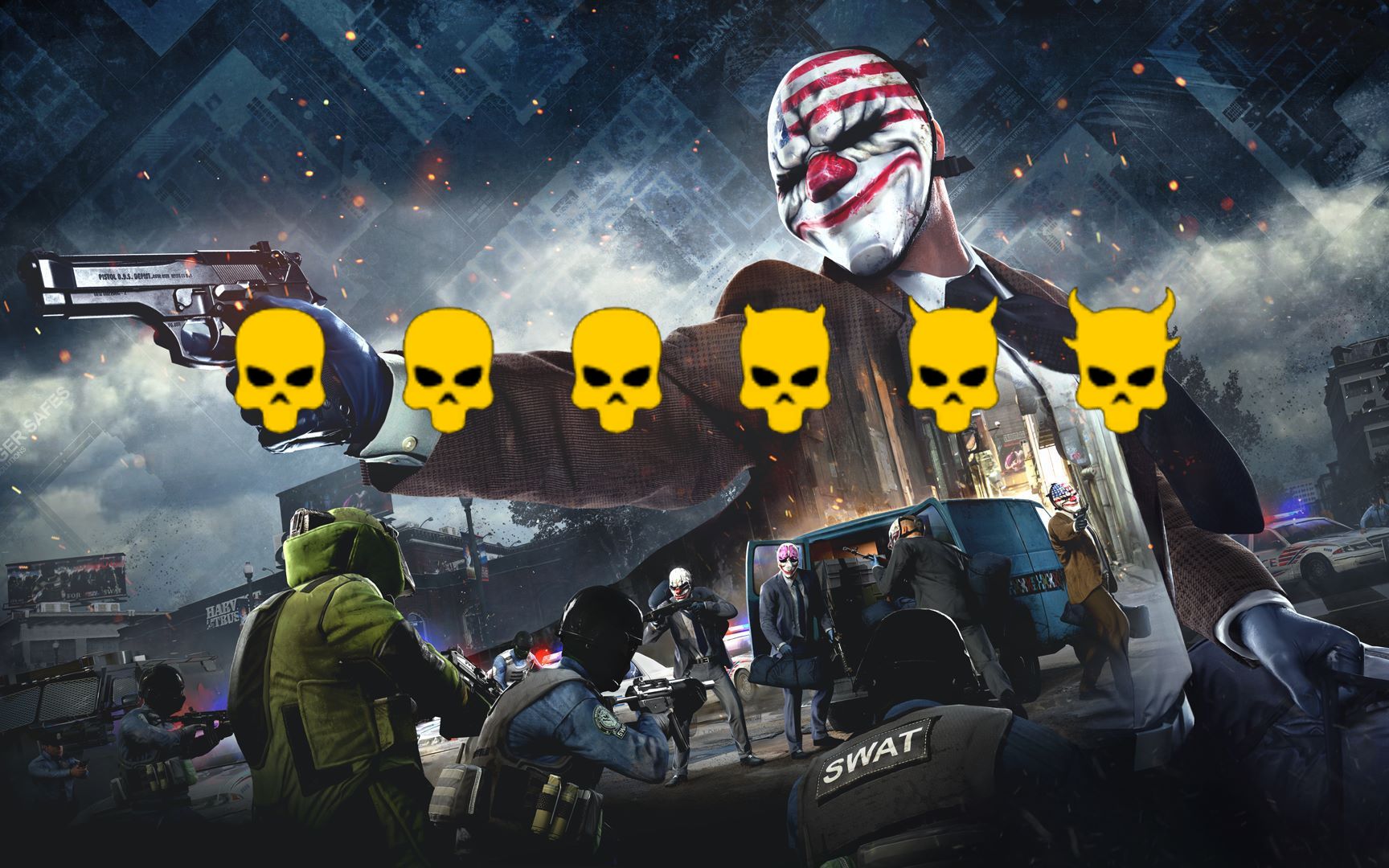 【payday2】迷途纵横/od单人潜入