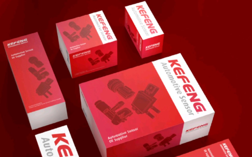 packaging design of automotive electronic sensors汽车传感器包装