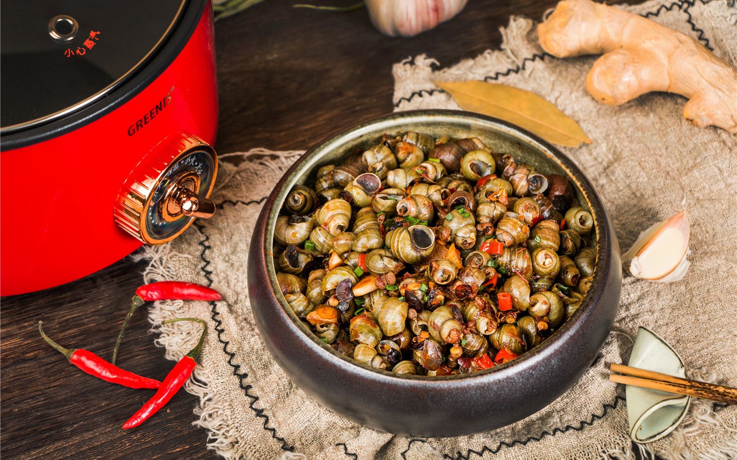 火遍夜市的爆炒螺蛳,一口一个吸太过瘾了!