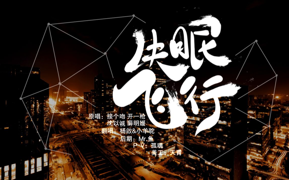 满汉女神小羊驼失眠飞行