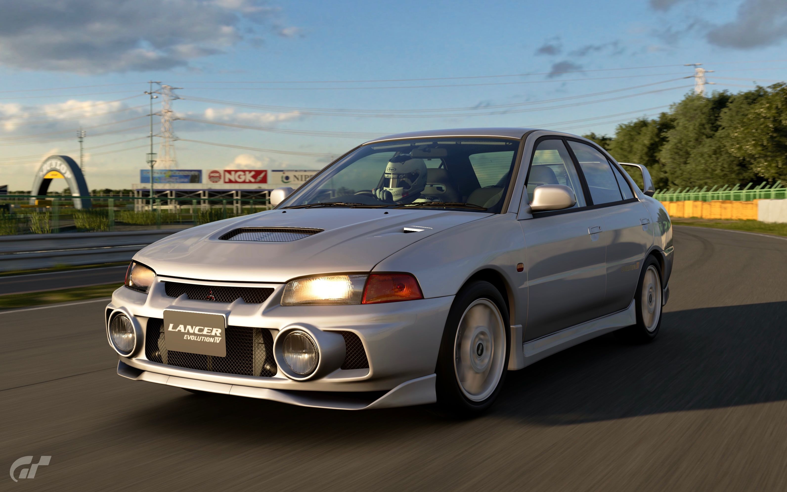 gtsport三菱lancerevoivgsr筑波赛道timeattack1分06秒48