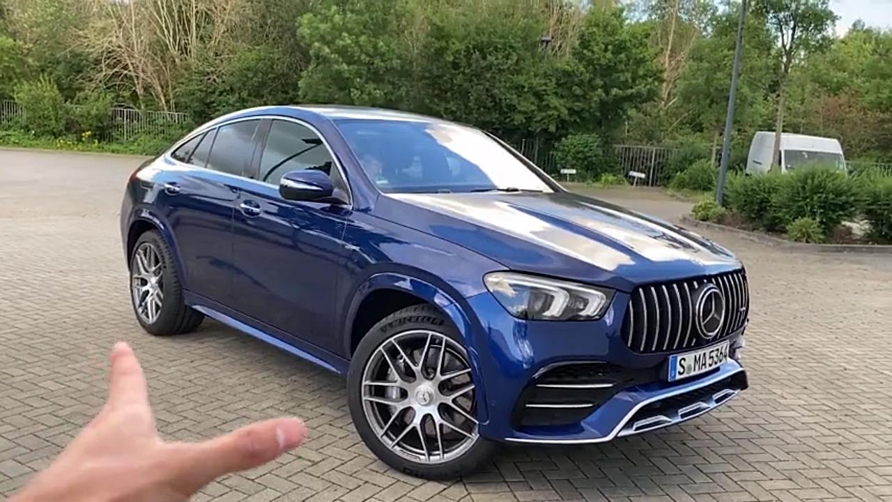 2020款奔驰gle53coupe弹射起步