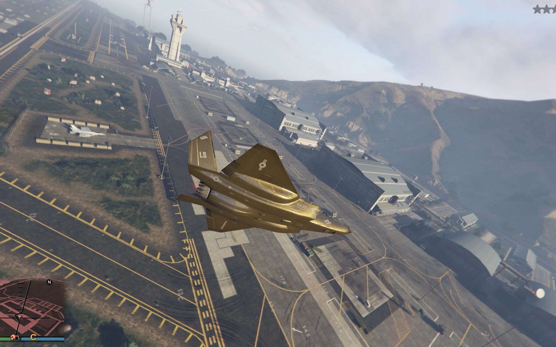 【GTAonline】新战斗机F35试玩 感觉机炮威力和手感都不如天煞?