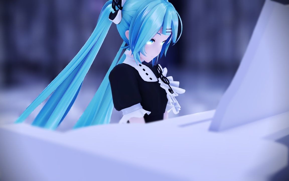 【mmd】アイロニ irony【yyb piano miku】【搬運】