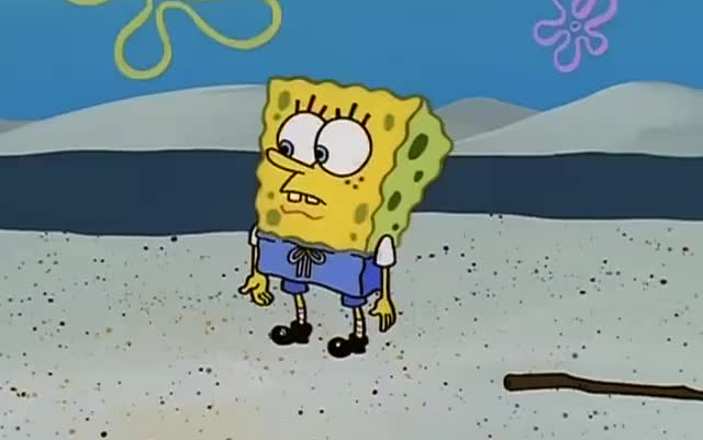 【スポンジボブ】海绵宝宝-破 裤子