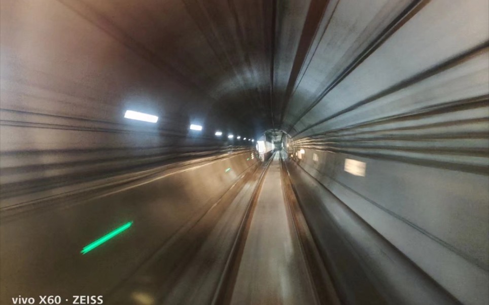 【上海地铁】10号线中西段特殊隧道大全,含左行拧麻花儿段