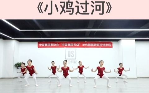 【幼儿舞蹈】《小鸡过河》脚位的练习哔哩哔哩bilibili