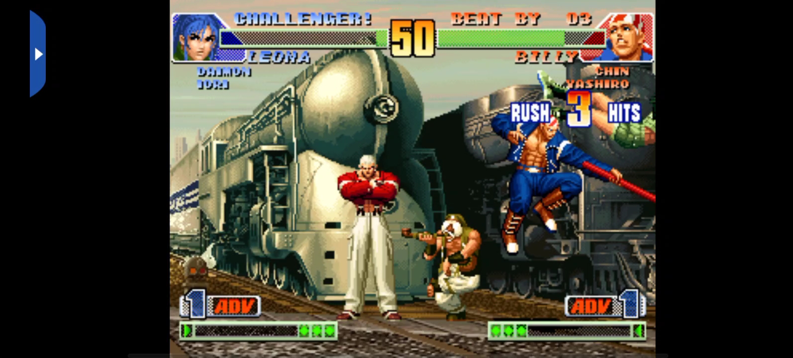 拳皇98c无限气 求虐vs灯神 这老头真赖