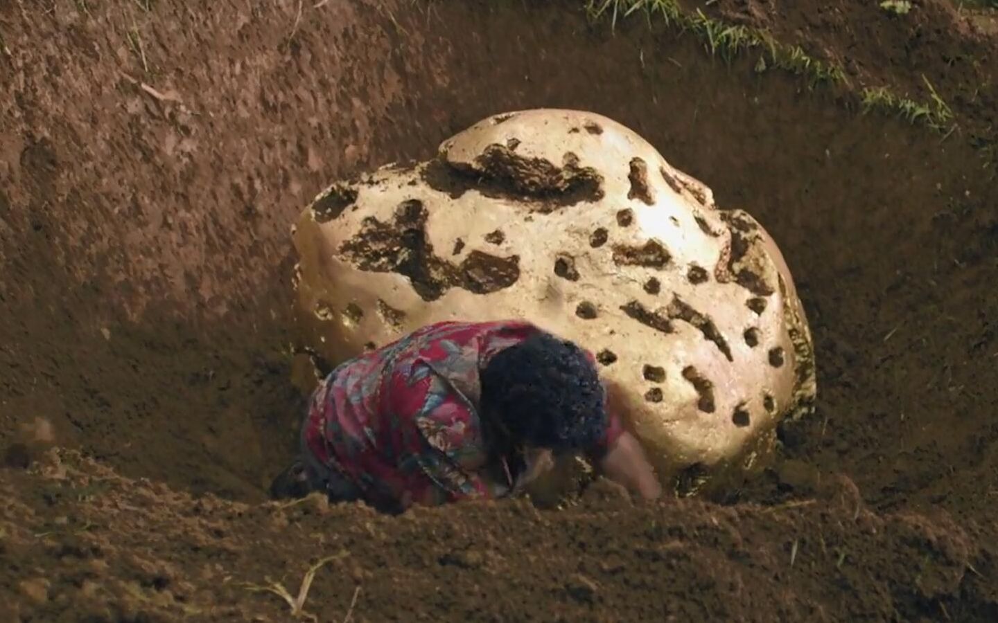 高分奇幻电影财迷男子来到黄金岛结果太大挖不走急死了