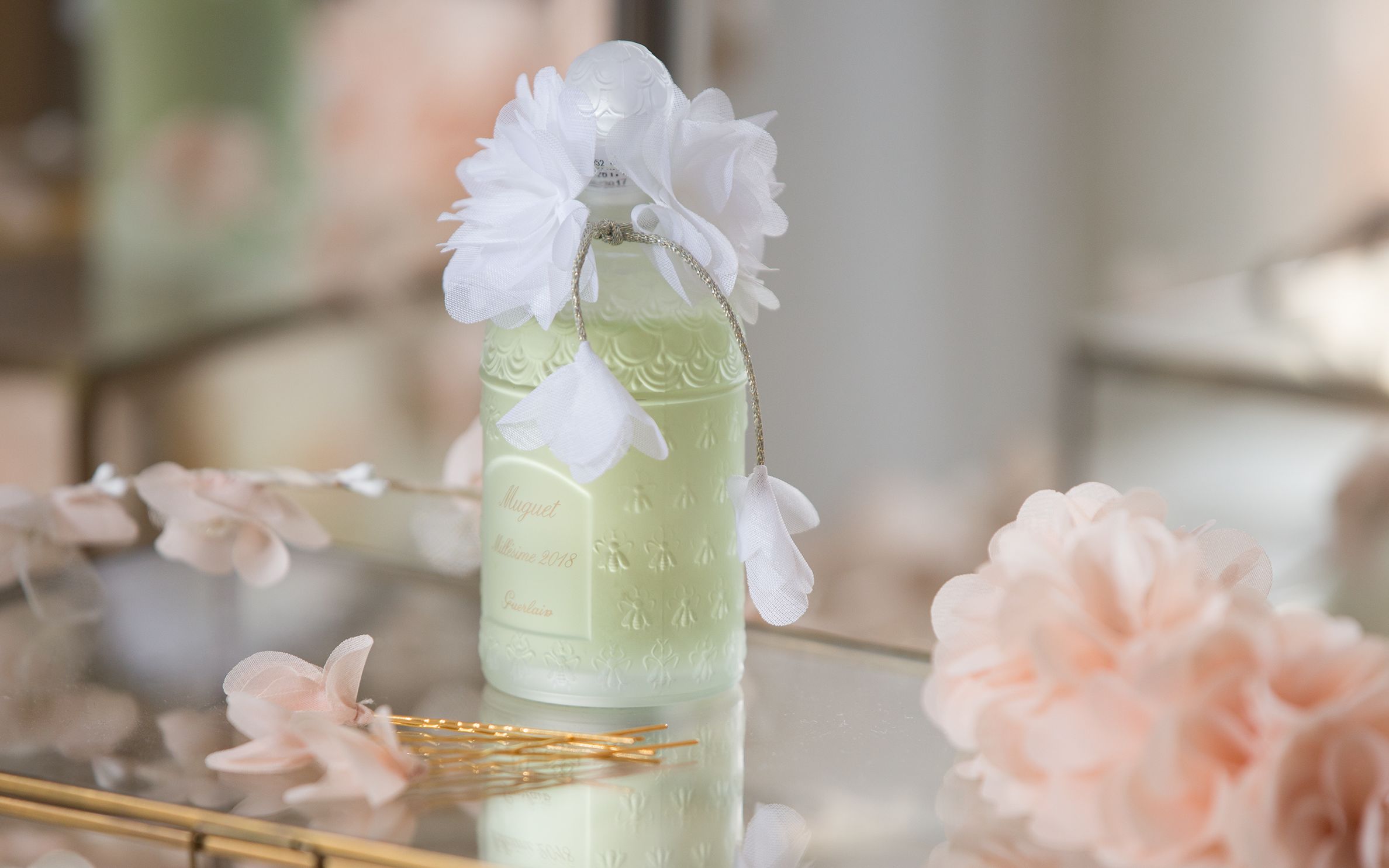 【香水瓶欣赏】娇兰2018铃兰限量 guerlain-muguet millésime 2018