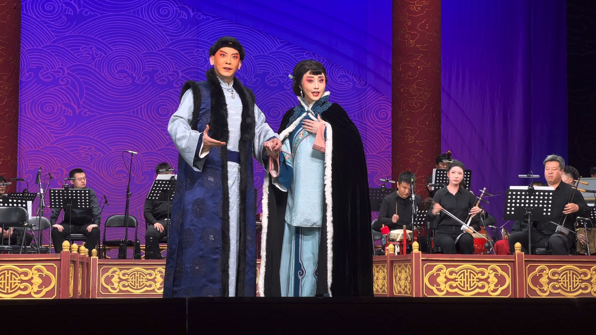 北京京剧院优秀青年老生马博通联袂花旦演员王梦婷合演新编京剧