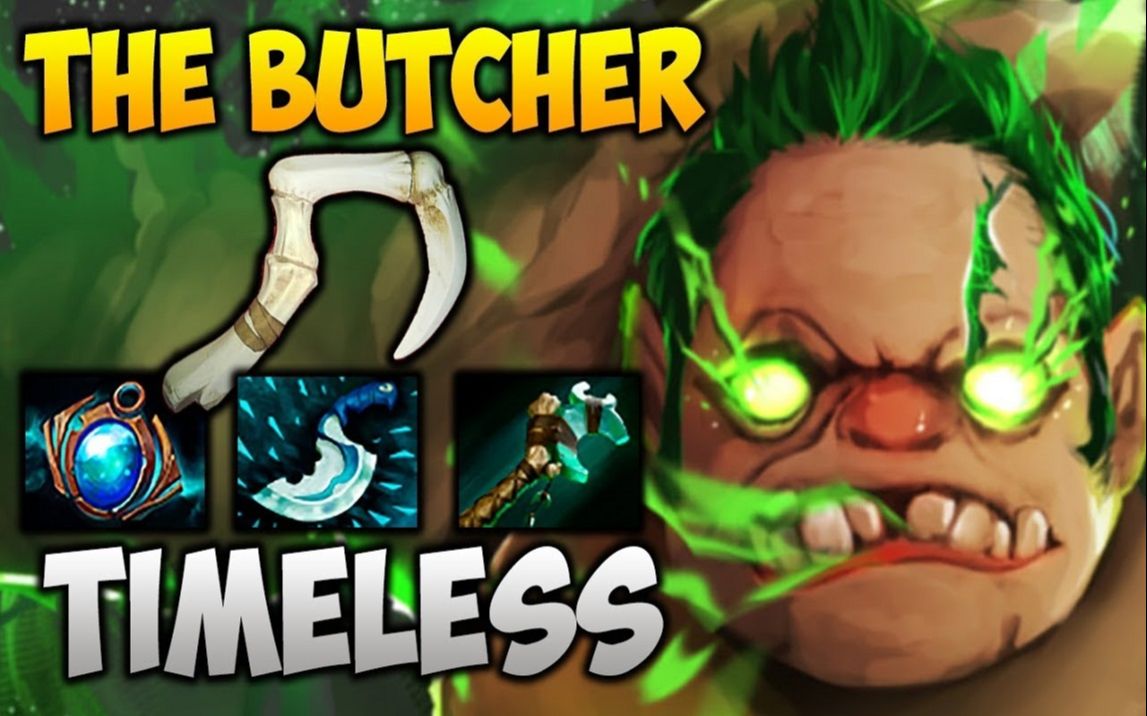 dota2 - timeless『帕吉』每日一集屠夫,ep23_哔哩哔哩 (゜-゜)つロ