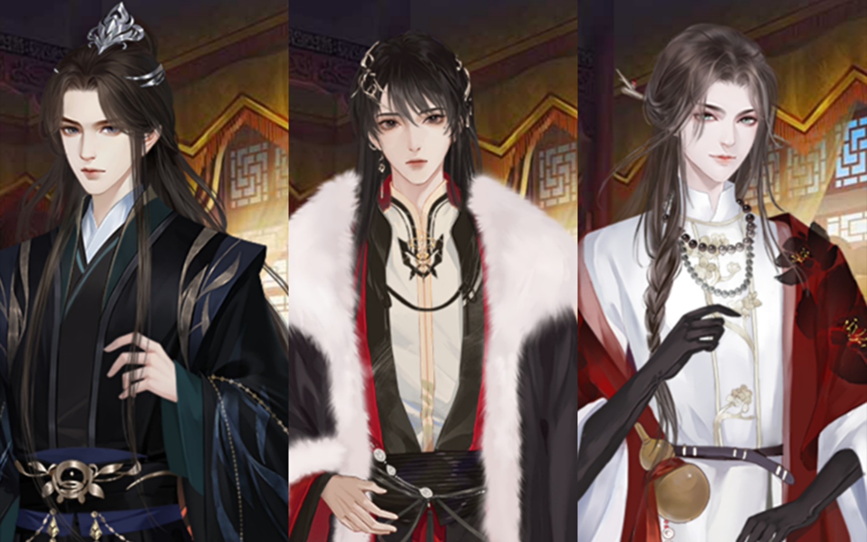 【橙光龙雏】1112更新 新立绘> 成年幼年皇子与王妃