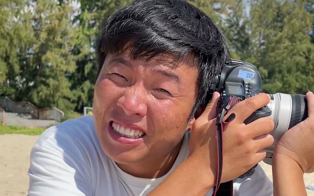 二弟?拍婚纱照?