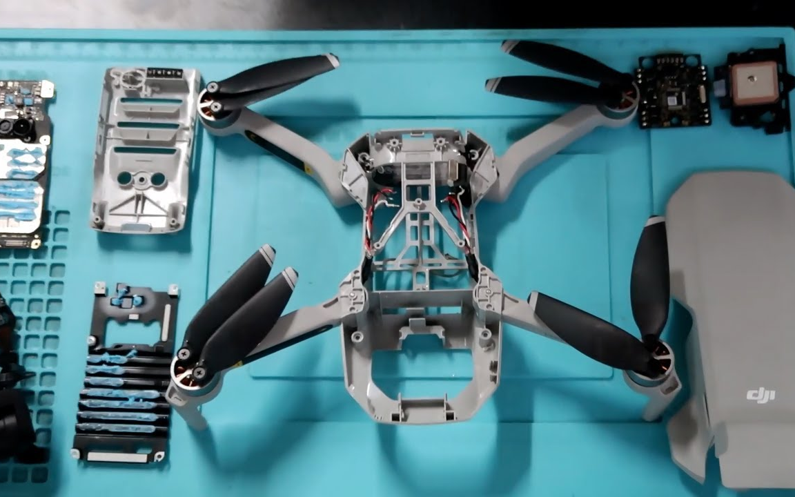 【dds - dji drone service】大疆mavic mini拆解