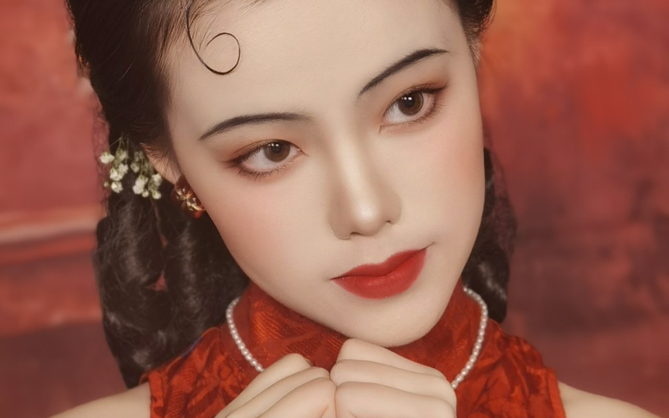 民国老上海画报妆