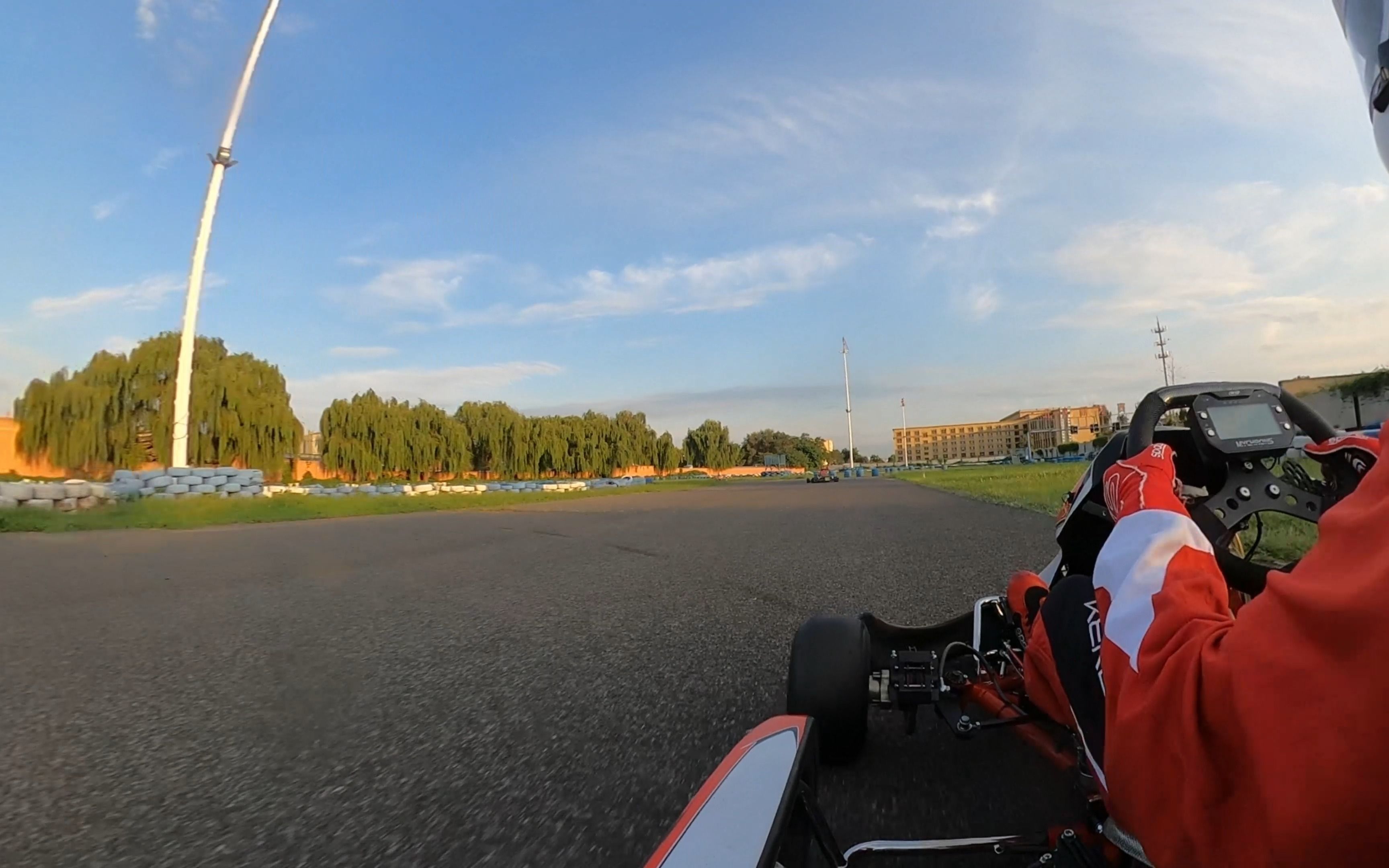 20210828北京新港赛车场跑跑卡丁车视频库存