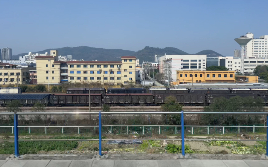 (外出向)温州s1线 新桥站-动车南站右侧pov 无倍速