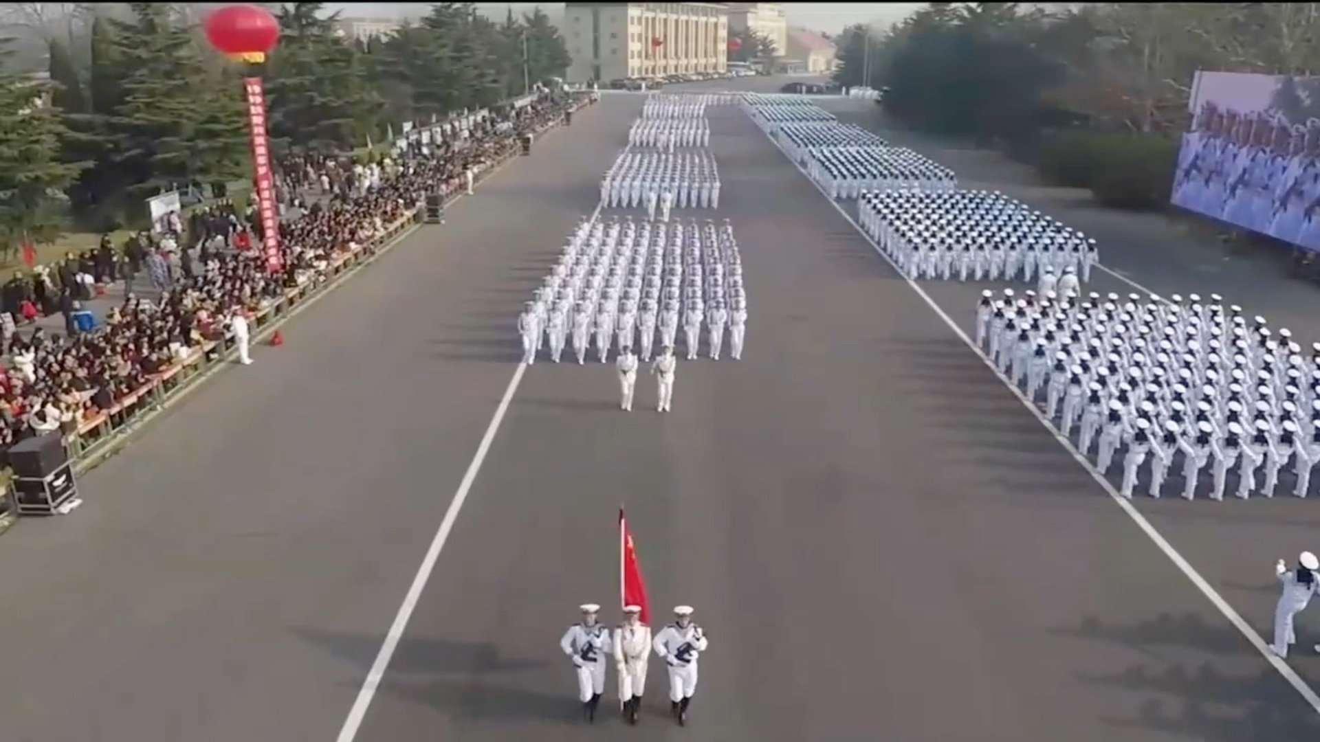 中國海軍,閱兵儀式,英姿颯爽