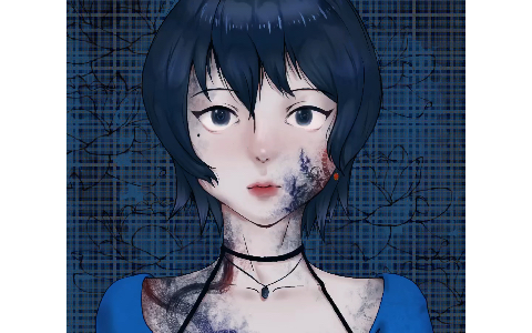 《零 刺青之声》黑泽怜 procreate乱画_哔哩哔哩_bilibili