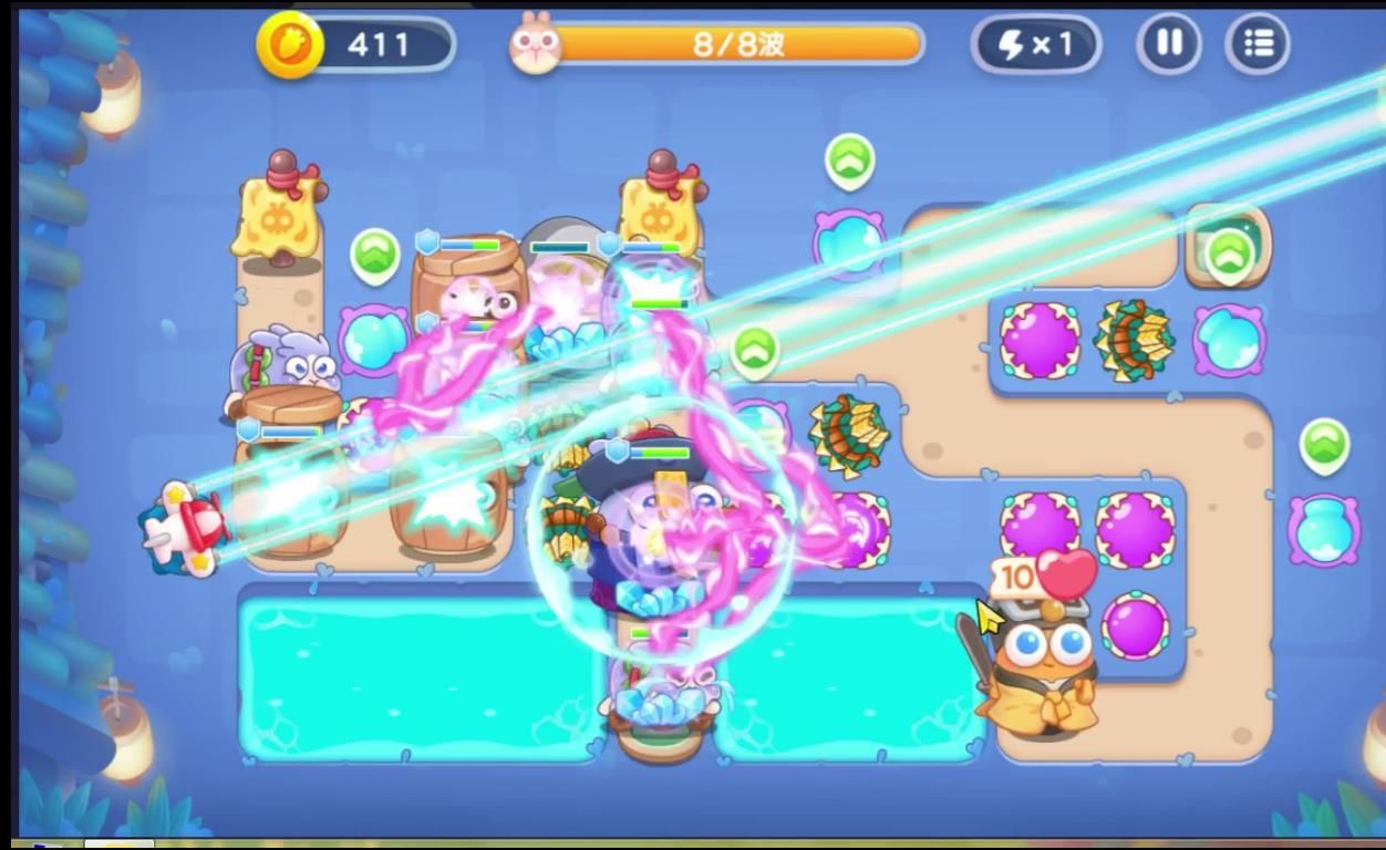 保卫萝卜4阿波道长第47关