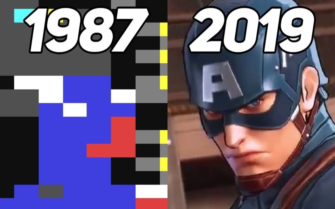 漫威美国队长史蒂夫罗杰斯游戏进化史19872019