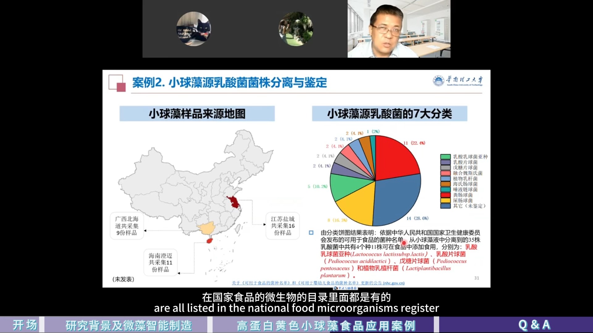 【新蛋白学术研讨会】华南理工大学魏东:高蛋白微藻种质创制与绿色智造及未来食品应用哔哩哔哩bilibili