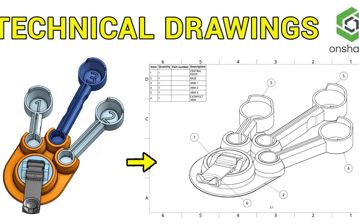 [Teaching Tech] 技术图3D模型3D打印的3D设计哔哩哔哩bilibili