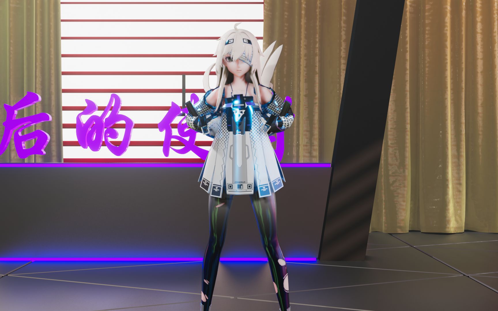 【战双mmd】装甲型21号·xxi conqueror remake_哔哩哔哩_bilibili