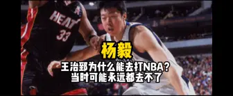 Download Video: 杨毅谈王治郅为什么能去打NBA？当时可能永远都去不了