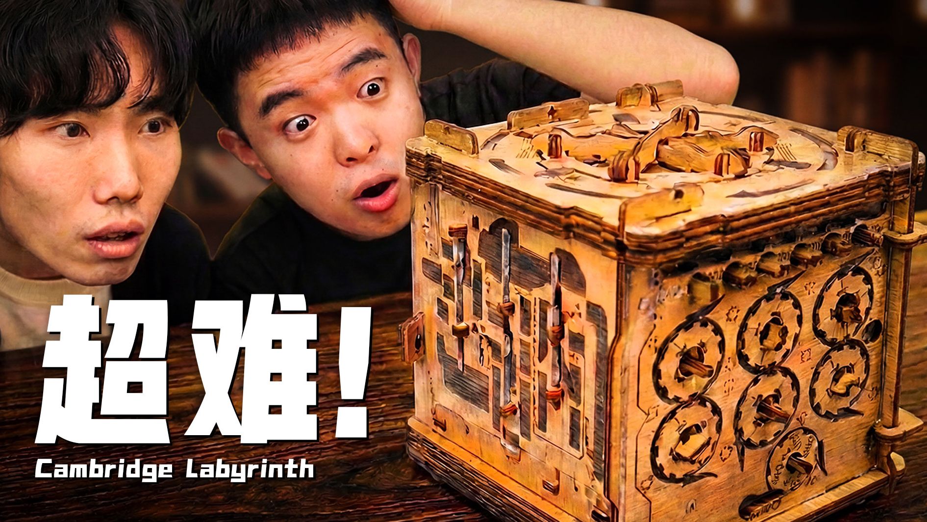 双♂人♂合作！挑战世界级解密盒【剑桥谜题】！