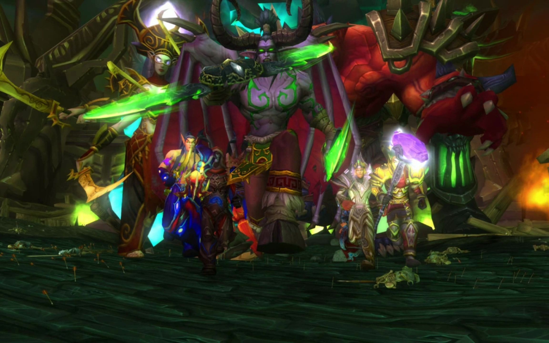 燃烧的远征即将开启,伊利丹:你们又来自寻死路!_魔兽