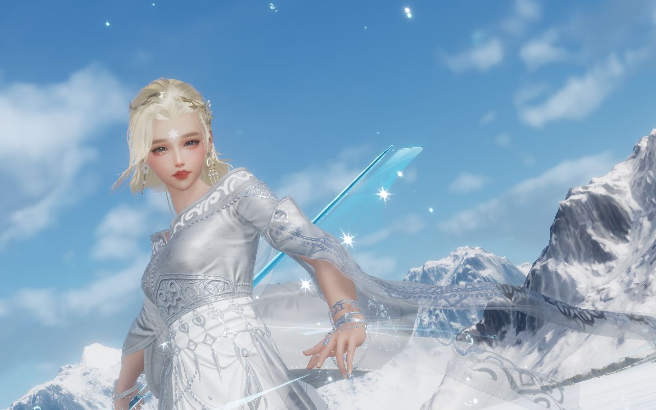 【剑网三】银螺母成女冰上曼舞