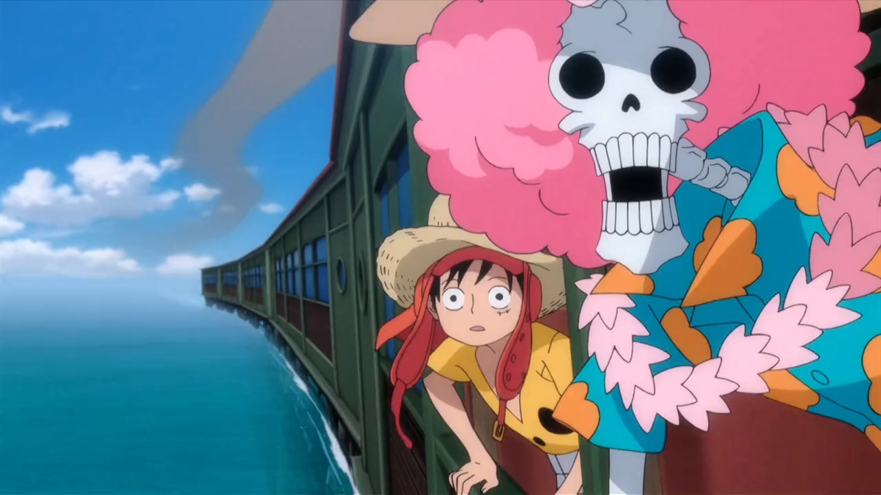 海贼王:原来剧场版的海上列车真的存在!