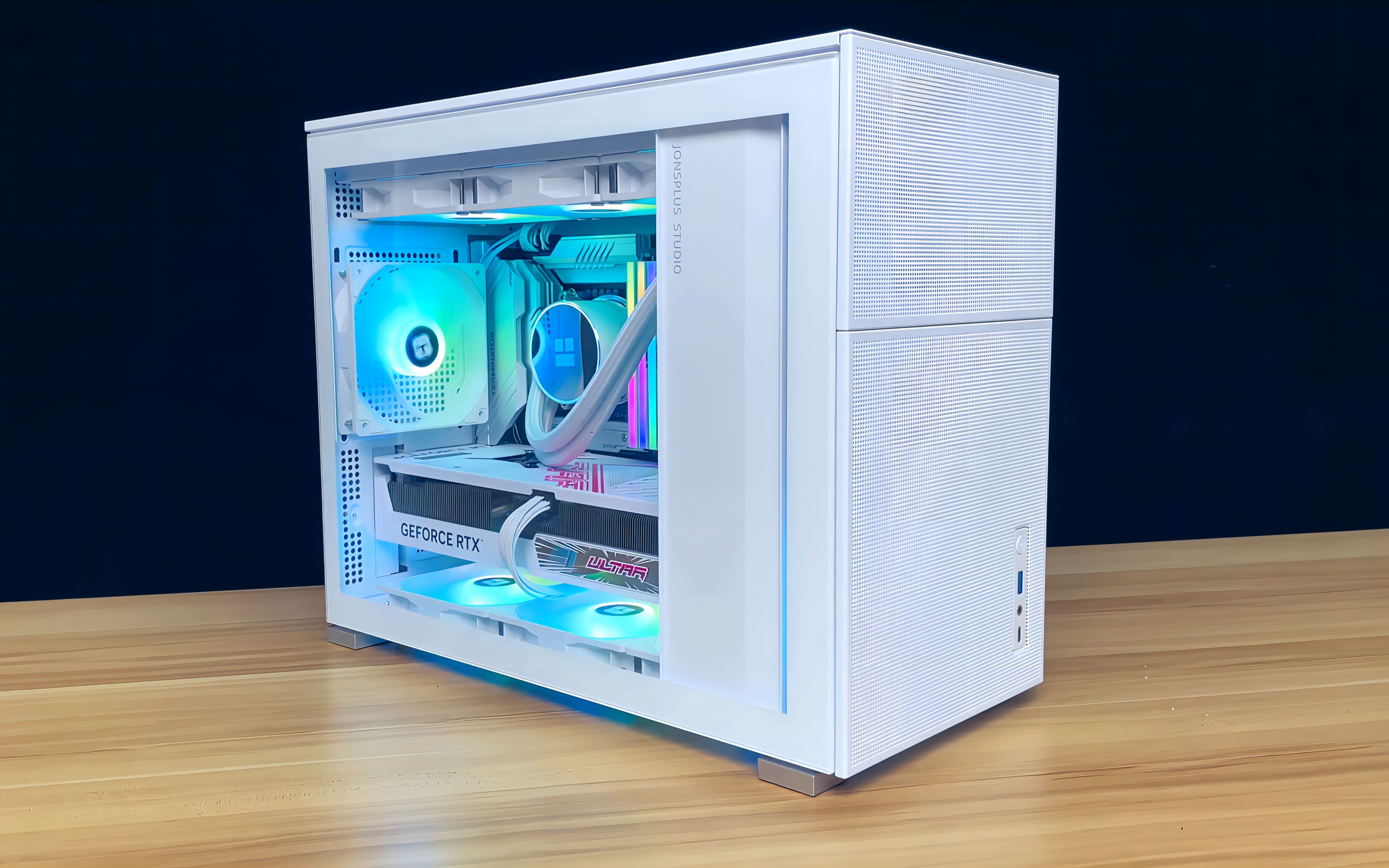 【装机】乔思伯d31白色机箱,颜值天花板 ?