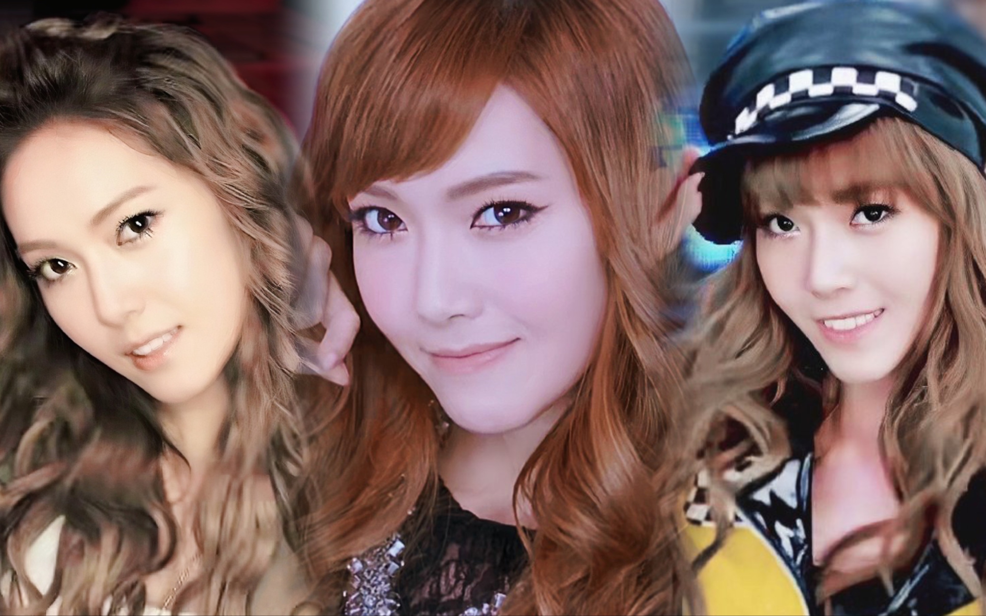 少女时代名曲日文版舞台jessica超绝视听盛宴!4k高清收藏合集