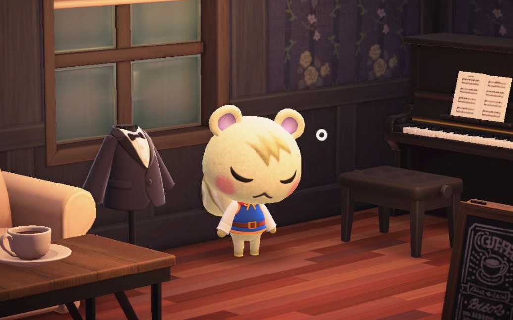 动森 小润的可爱快要溢出屏幕啦