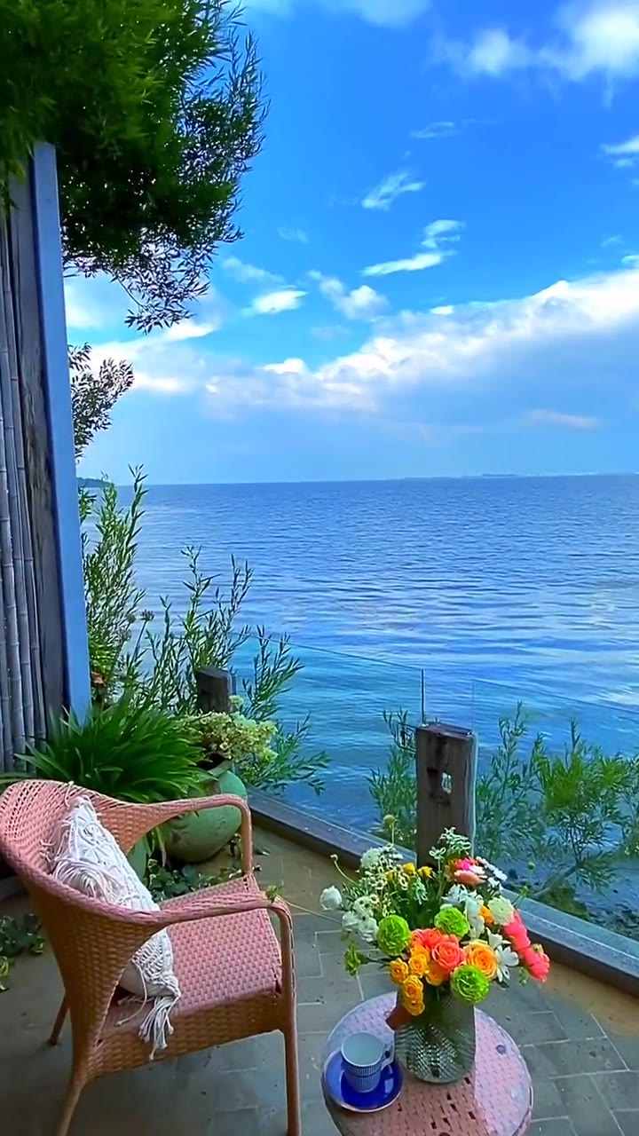 有这样一处海边房子,此生足矣.