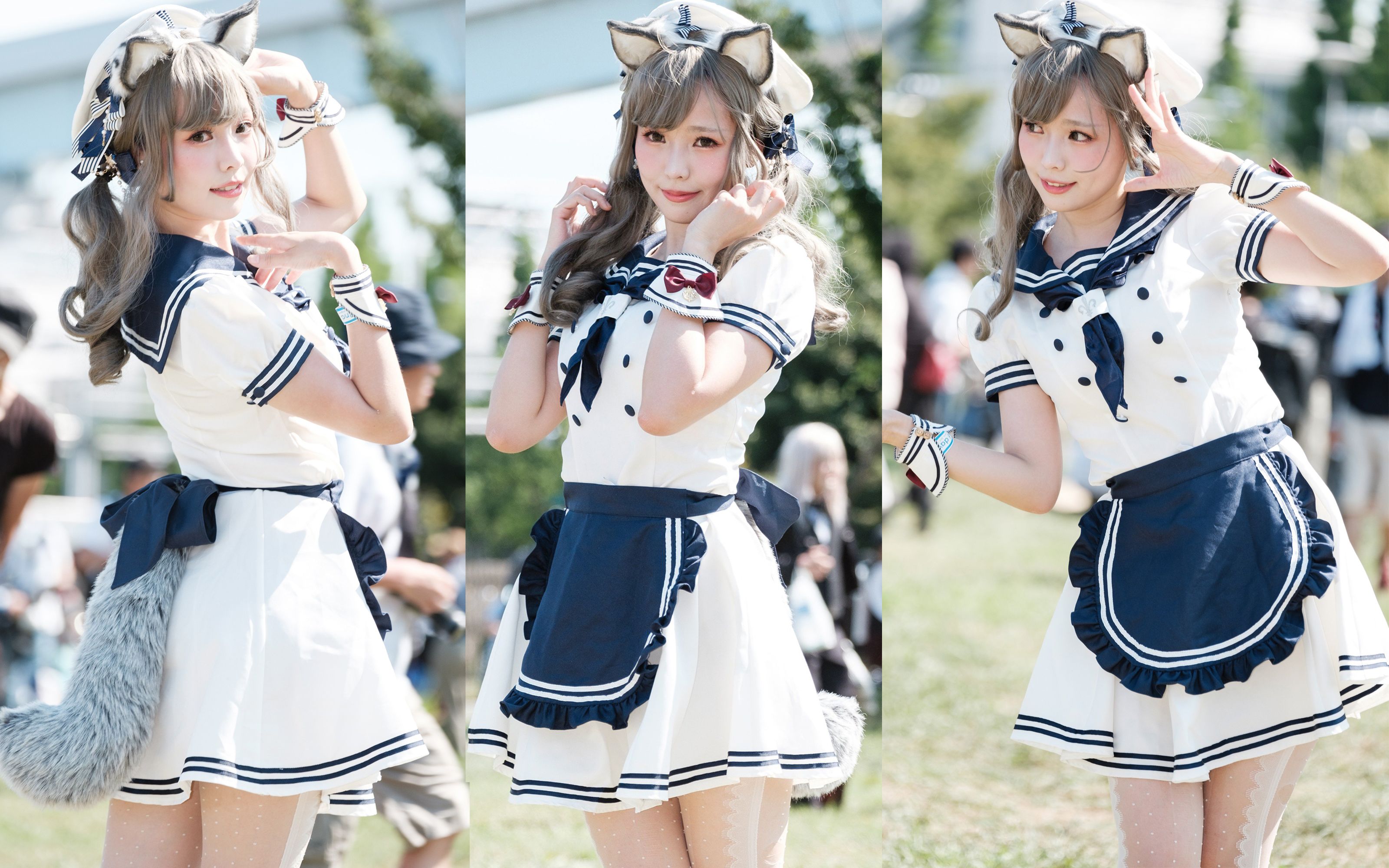 fgo玉藻前水手服超美cosplay