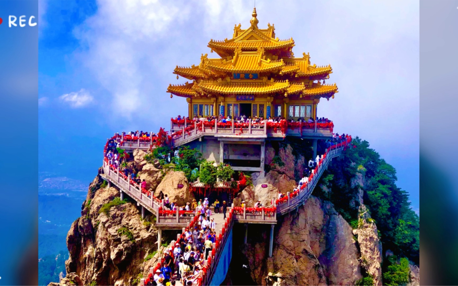 河南洛阳,老君山,随手一拍就是美景