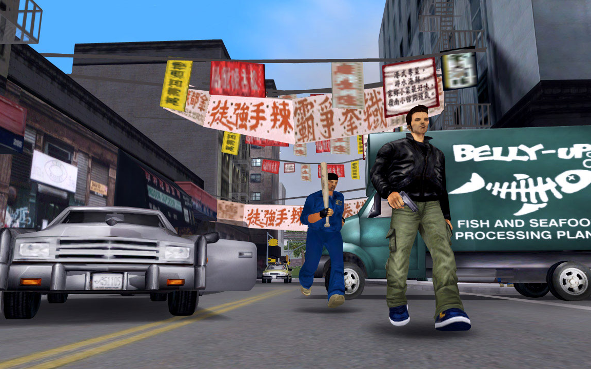 大闹唐人街 枪打老师傅!GTA3怀旧向流程解说EP2哔哩哔哩bilibili