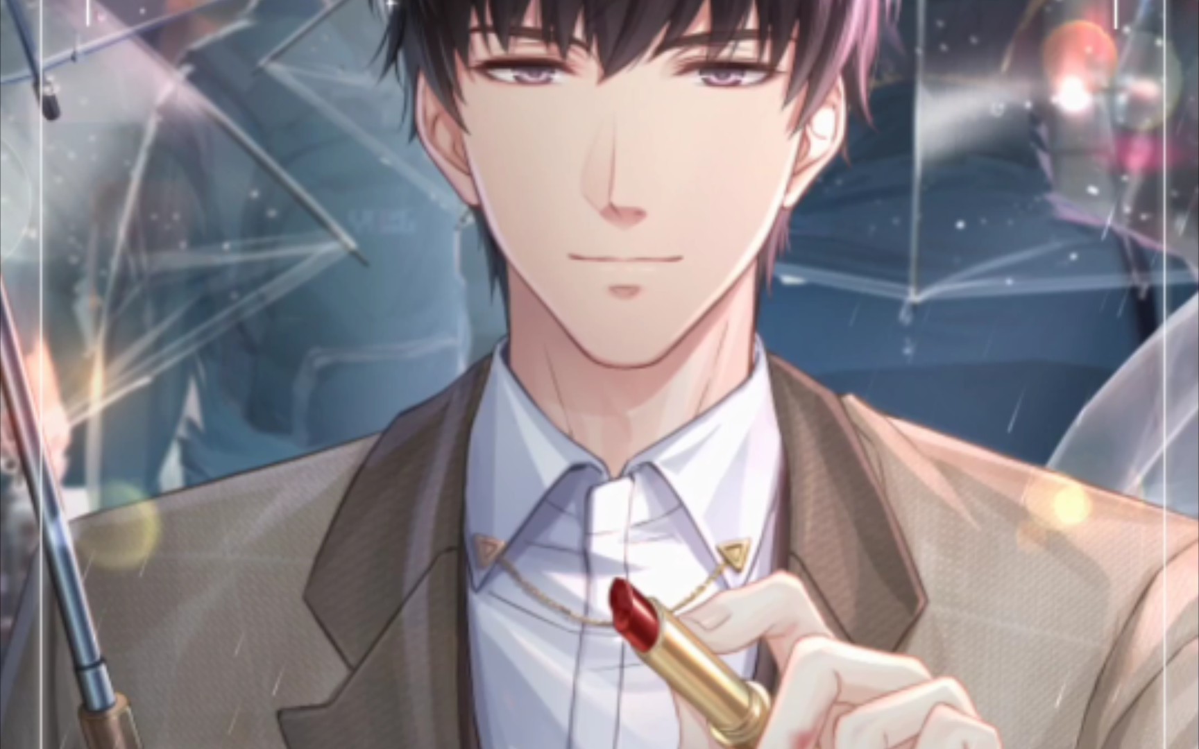 恋与制作人倾色浮影口红sp,许墨 于人海抵达