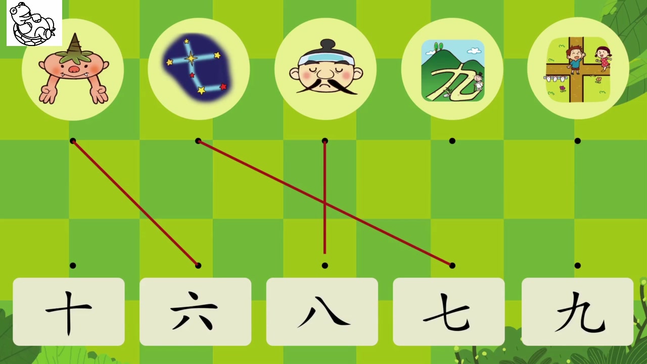 韩国小学生学汉字儿歌-一二三四五