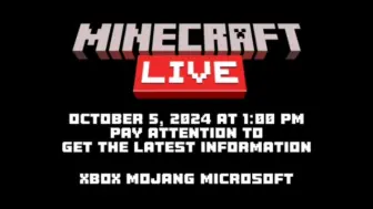 Download Video: MinecraftLive2024宣传片（原全新角色宣传片）