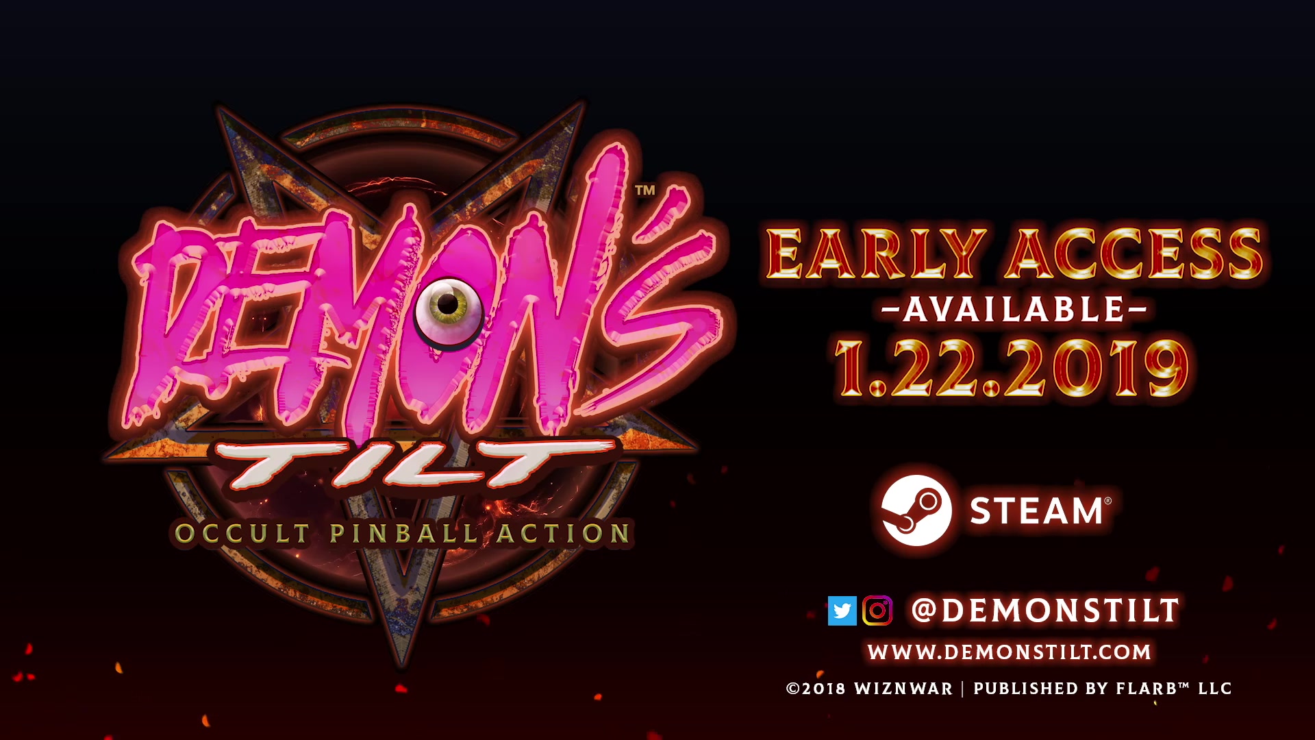 《demons tilt(恶魔弹珠台)》演示