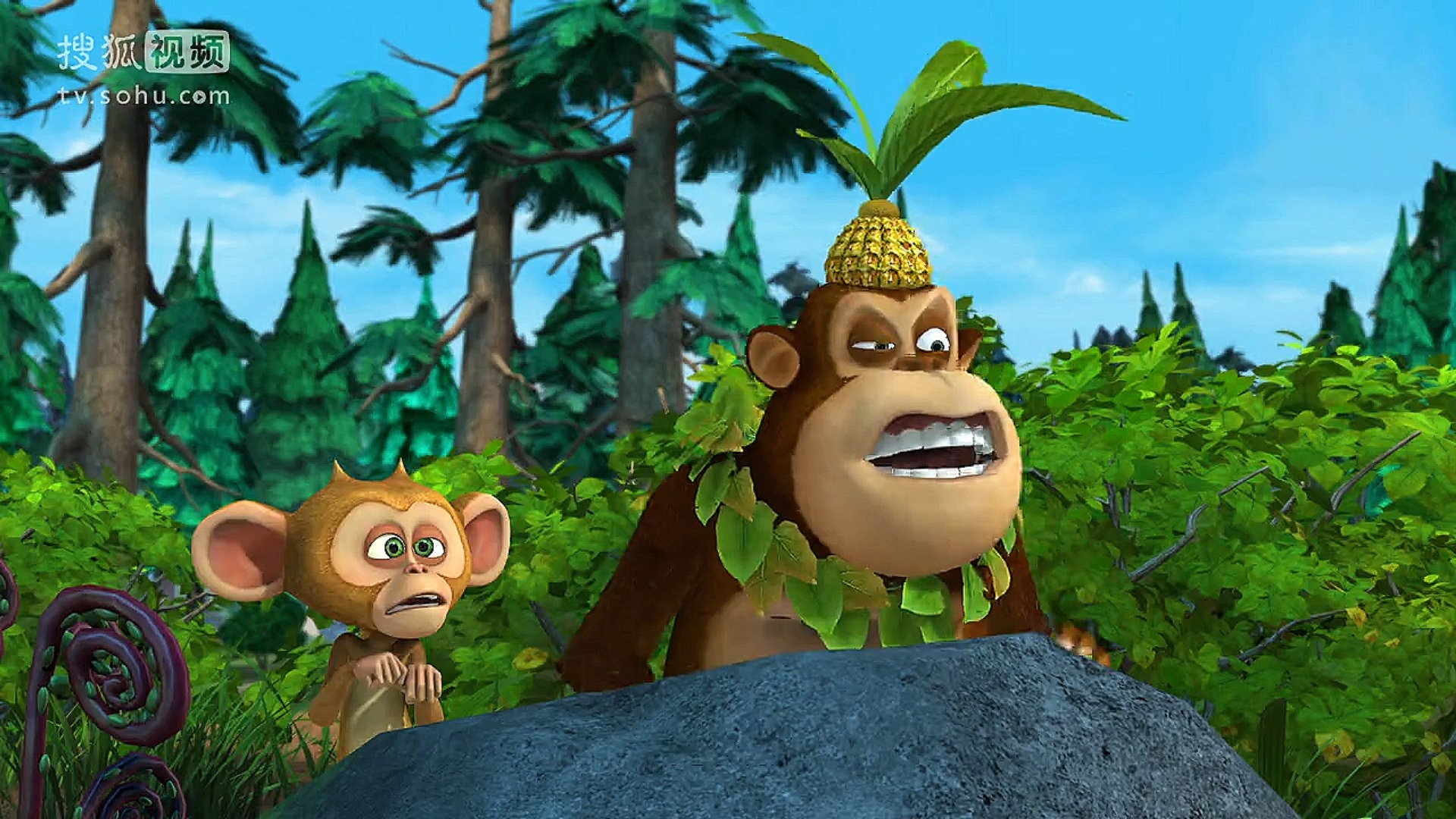 【熊出没之春日对对碰】【第三十九集】【保卫蕨菜地】画质修复