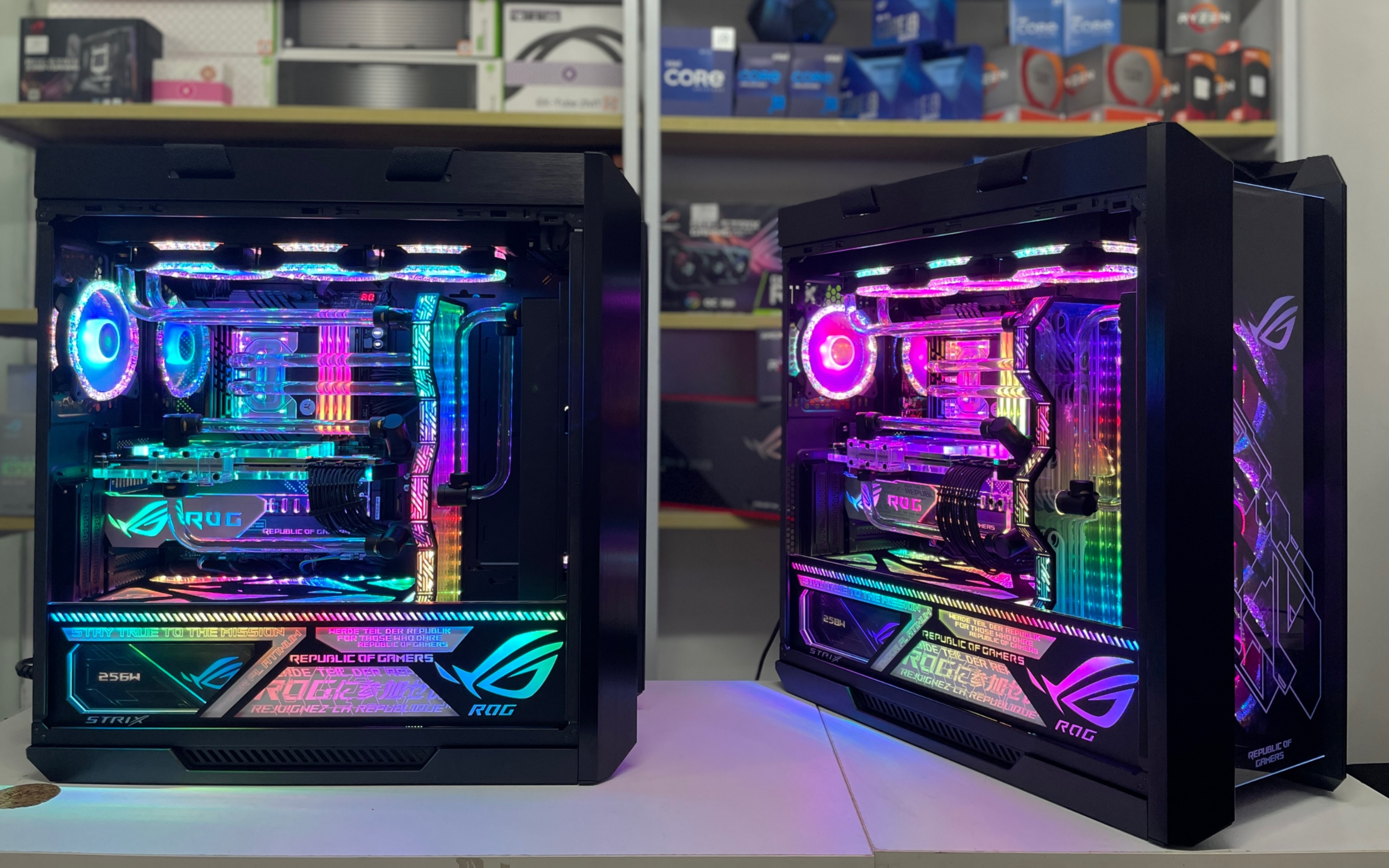 分体式rog全家桶给上海的大佬安排两套顶级的rog全家桶ek全套配件